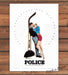 Police Sunglasses Kissing Couple Legs Red Skirt Style 2331 Print Ad 1997 1990s