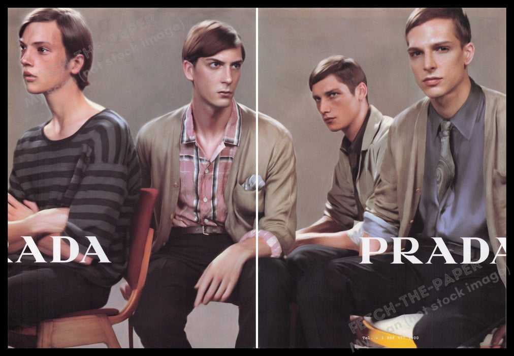 Prada 2000s Print Advertisement (2 pgs) 2005 Fetch the Paper!
