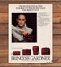 Princess Gardner Seville Burgundy Leather Wallets Clutch Print Ad 1977 1970s