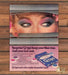 Q-tips Cotton Swabs Peaking Eyes Blinds 1980s Print Advertisement Ad 1983
