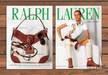 Ralph Lauren Blue Label Sporting Bag Equestrian Print Ad 2008 2000s (2pgs)