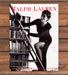 Ralph Lauren Hosiery Collection Fishnet Tights Library Print Ad 1997 1990s