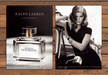 Ralph Lauren Notorious Perfume Laetitia Casta Car Print Ad 2008 2000s (2pgs)