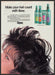 Rave 1990s Print Advertisement 1990 "Make your hair count with Rave" Rave