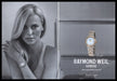 Raymond Weil Charlize Theron 2000s Print Advertisement (2 pgs) 2005 Fetch the Paper!