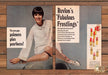 Revlon Fabulous Frostlings Lipstick Pearl Pale Shades Print Ad 1966 1960s (2pgs)