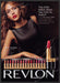 Revlon Lipstick Jessica Alba 2000s Print Advertisement Ad 2008 Little Black Dres Fetch the Paper!
