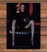 Richard Tyler 2000s Print Advertisement Model Long Legs Sitting Shoes