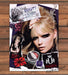 Rimmel Underground Punk Beauty Blonde Model Collage Print Ad 2007 2000s