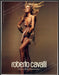 Roberto Cavalli Kate Moss 2000s Print Advertisement 2005 Underwear Waif Fetch-the-Paper
