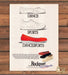 Rockport DanceSports Dance Sports Shoe Diagram Red Flat Print Ad 1983 1980s