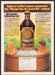 Sabroso Coffee Liqueur 1980s Print Advertisement 1982 Hot Tub Plunge Fetch-the-Paper