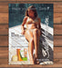 Sally Hansen Brielle Birkholm Bikini Legs Honey Wax Print Ad 2008 2000s