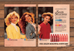 Salon Selectives Hair Care Four Levels Types Big Hair Print Ad 1987 1980s (2pgs)