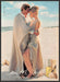Sand & Sable 1990s Print Advertisement Ad 1997 Couple on the Beach Sand & Sable