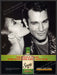 Sauza Tequila 2000s Print Advertisement 2001 Ad Impure Intentions Licking Ear Fetch-the-Paper
