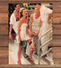 “Sexual Energy” Woman White Dress Group Poolside Laughing Print Ad 1989 1980s