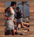 Silver Glitter Dress Mini Skirt Legs Camera Palm Trees Magazine Photo 1985 1980s