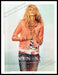 Simona Barbieri 2010s U.K. Magazine Print Ad 2013 Twin-Set Blonde Fashion Model