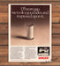 Singer Sewing Machine Spool Thread Needle 135th Print Ad 1986 1980s
