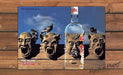 Smirnoff Vodka "Pure Mischief" Gargoyles Humor Print Ad 1995 1990s (2pgs)