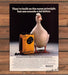 Sony Sports Walkman FM Duck Water Resistant Portable Stereo Print Ad 1983 1980s