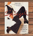 Spiegel Catalog Simply Style Black Vest Wide Leg Pants Print Ad 1993 1990s