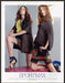 Sportmax Clothing 2000s Print Advertisement Ad 2009 Girls Legs Fetch-the-Paper