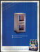 St. Pauli Girl 2000s Print Advertisement 2003 Cement Block Fetch-the-Paper