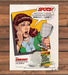 Sun Light Dish Detergent "Spots!" 1980s Print Advertisement Ad 1987