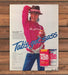 Tab Got Sass Pink Sweatshirt Fedora Soda Mail In Offer Print Ad 1985 1980s
