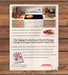 Tappan Scrub-Saver Electric Range White Kitchen Stove Print Ad 1993 1990s