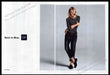 The Gap 2010s Print Ad (2 page) 2013 Dree Hemingway "Back to blue" The Gap