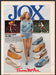 Thom McAn Jox Shoes 1970s Print Advertisement 1979 Legs Running Tennis Cycling Thom McAn