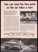 Torsion-Aire Automobile 1950s Print Advertisement Ad 1959 Fetch the Paper!