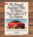 Toyota Celica GT Red Car Go Faster Extra Value Package Print Ad 1993 1990s