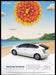 Toyota Prius Car 2000s Print Advertisement Ad 2009 "Recycles Sunshine" Fetch the Paper!