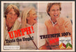 Triumph 100's Cigarettes 1980s Print Advertisement (2 pages) 1981 "Yes!" Fetch-the-Paper