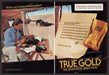 True Gold 1980s Print Advertisement (2 pages) 1986 Reporter Sand Prince Typing True Gold