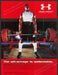Under Armour 2000s Print Advertisement 2002 Weight Room Barbell Athlete Fetch-the-Paper