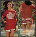 Underalls 1970s Print Advertisement (2 page) 1979 Girl Runner Legs Fetch-the-Paper