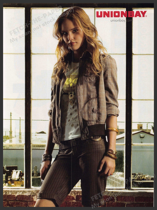 Unionbay Clothing 2000s Print Advertisement 2007 Teen Industrial Building Unionbay