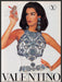 Valentino Dress Beaded 1990s Print Advertisement Ad 1991 Fetch the Paper!
