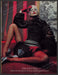Valentino Fashion 2000s Print Advertisement Ad 2003 Legs Sitting Fetch-the-Paper