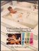 Vaseline 1980s Magazine Print Advertisement 1987 Foam Bath Tub Bathing Vaseline
