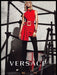 Versace 2010s Magazine Print Ad 2015 Karlie Kloss Long Legs Fashion Versace