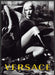 Versace Fashion 2010s Print Advertisement 2012 Crossed Over Legs Grayscale Fetch-the-Paper