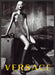 Versace Fashion 2010s Print Advertisement 2012 Waif Block Fishnet Legs Grayscale Fetch-the-Paper