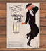 Virginia Slims 120s Longest Cigarette Black Hat Fashion Print Ad 1986 1980s