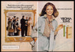 Virginia Slims 1970s Print Ad (2 pages) 1977 Cheryl Tiegs Wife Maid Virginia Slims